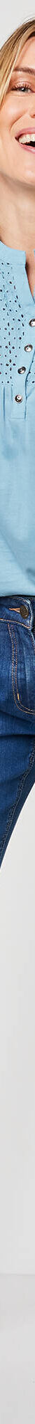 Jean stretch coupe mom (stone) Jean stretch coupe mom (stone)
